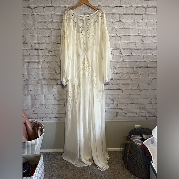 ASOS Florence Plunge Wedding Dress - Picture 8 of 16